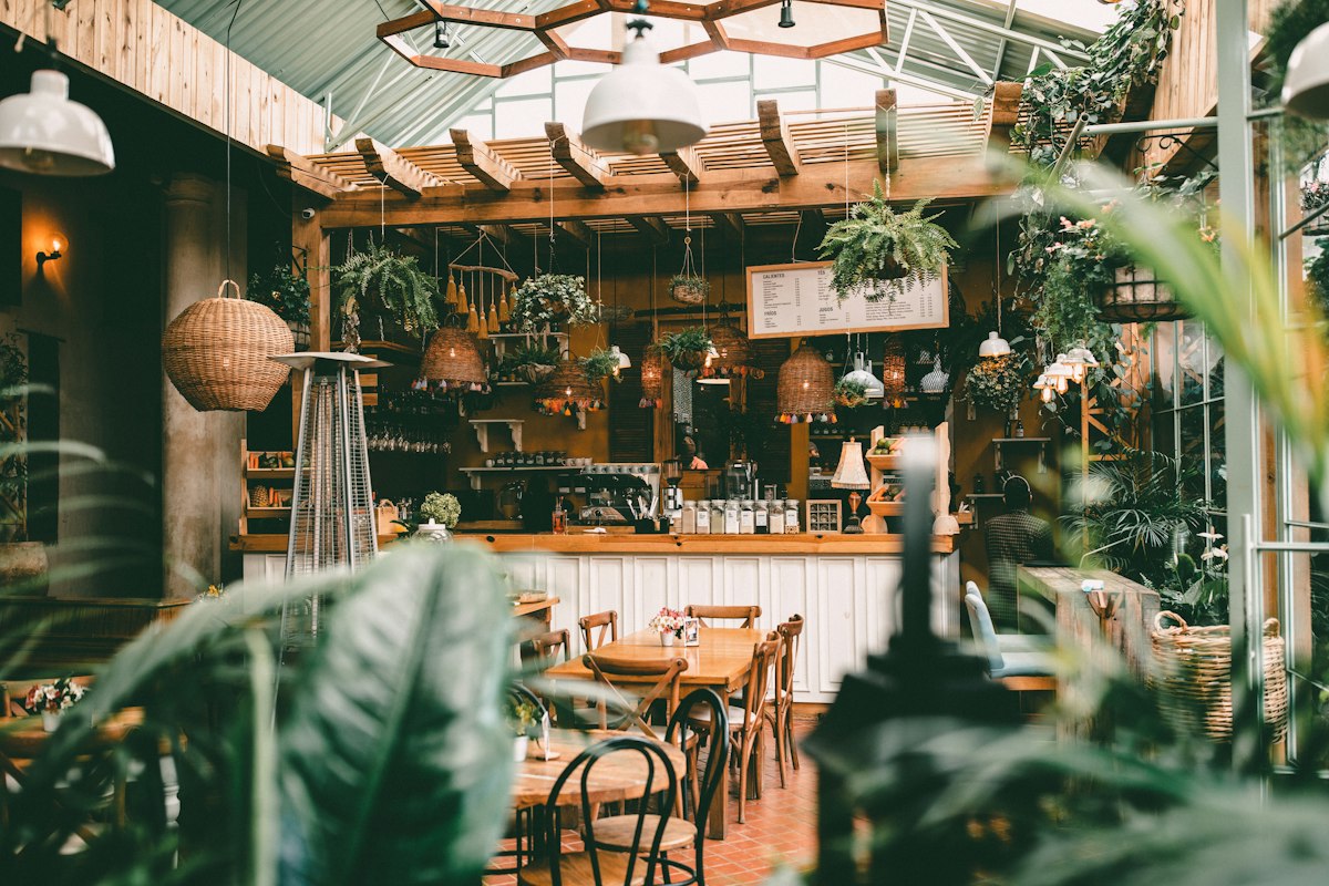 Café interior
